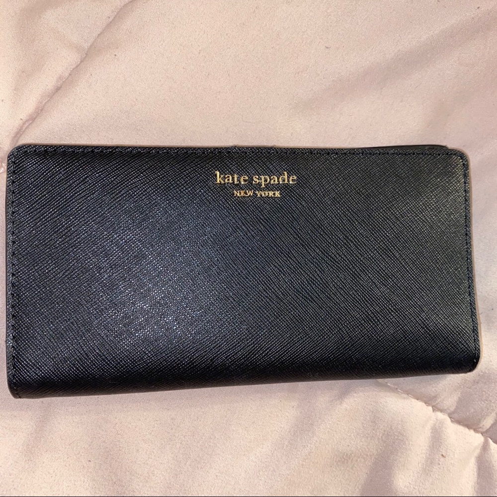 NWT KATE SPADE Saffiano Laurel Way Stacy Wallet